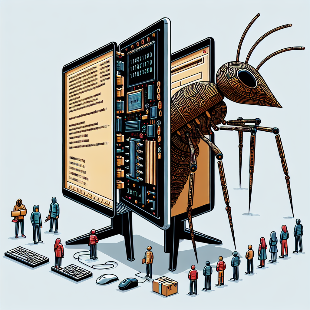 "Illustration of Remote Access Trojan (RAT) concept showing a hacker accessing a computer remotely, emphasizing cybersecurity threats and vulnerabilities."